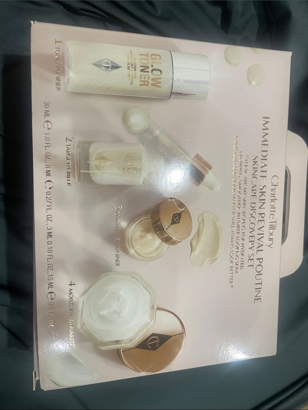 Charlotte Tilbury Skincare Discovery Set - Pink, Gold & Cream